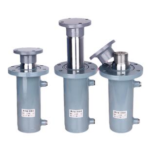 上下法兰液压油缸 双向液压缸10吨20吨重型升降手动微型小型单缸