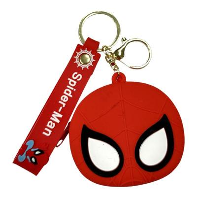 卡通创意复仇者联盟零钱包钥匙扣漫威包包挂饰蜘蛛侠耳机包卡包