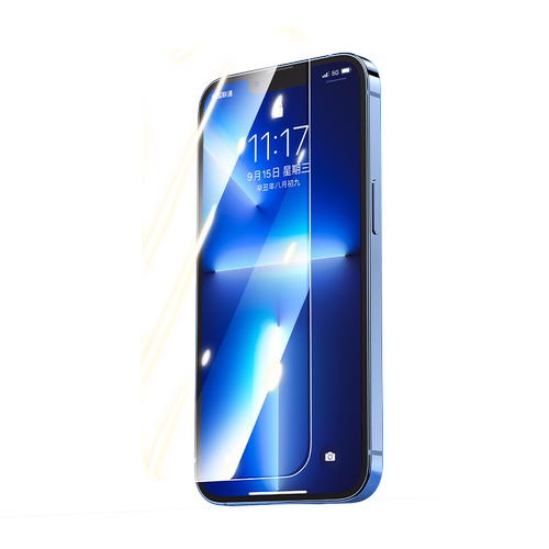 品胜适用苹果17钢化膜iPhone16promax手机15全屏覆盖14贴膜13高清无纹15Pro防窥max护眼新款ip17防摔保护