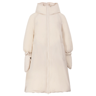 【设计师品牌BLANCORE】25冬季新300g轻暖鹅绒两穿被子长羽绒服