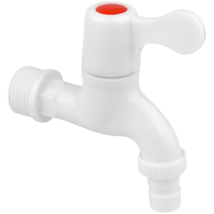 家用pvc塑料水龙头4分6分防漏防爆裂长久耐用自来水洗衣机龙头