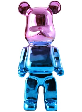 网红夜市摆摊套圈轻奢高档摆件网红暴力熊批发儿童存钱罐客厅收纳