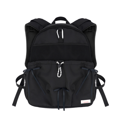 木与石书包女大学生可放16寸电脑小众设计感简约百搭大容量双肩包