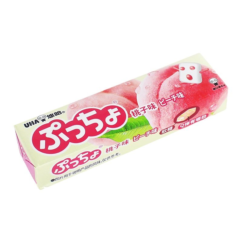 夹心水果糖悠哈日本软糖夹心软糖