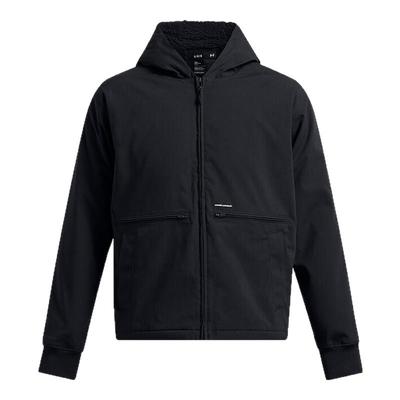 安德玛UA男款连帽运动夹克外套