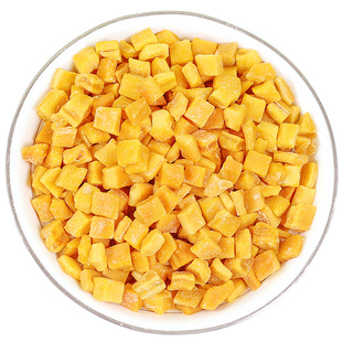 果脯芒果丁碎粒芒果干烘焙专用牛轧糖奶糕原材料月饼馅料蜜饯商用