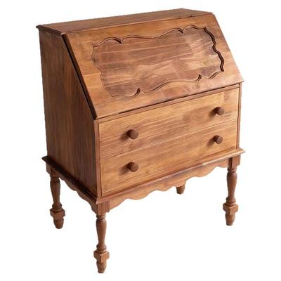 vintage中古风实木餐边柜 复古风咖啡馆民宿装饰柜子拍摄道具