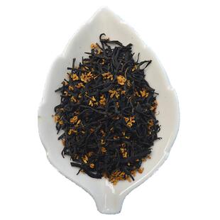 金寨高山桂花红茶茶叶散茶桂香桂花茶祁门类桂花红茶花果香私房茶