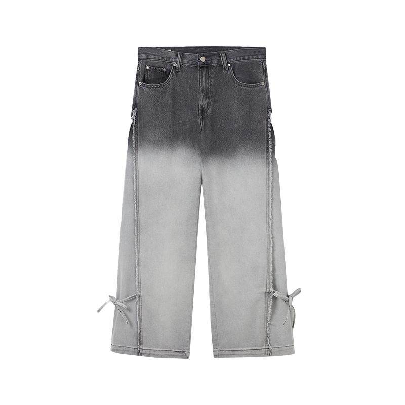 【商场同款】Levi's李维斯女士美式宽松直筒磨毛绑带牛仔裤003VY