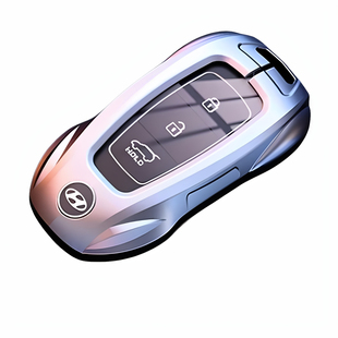 适用索9钥匙套23款现代伊兰特索纳塔10库斯途名图IX25金属车包5键