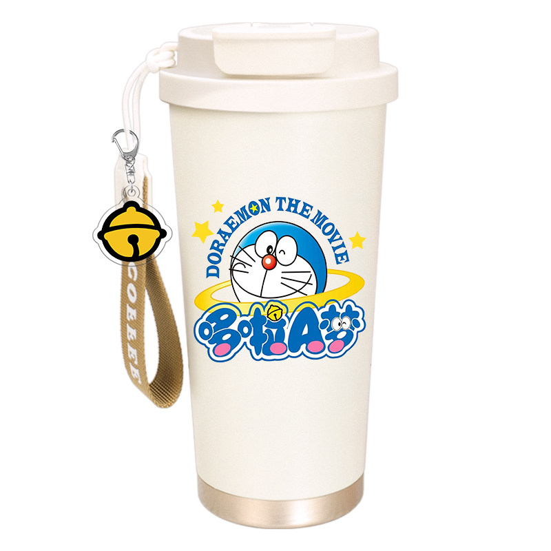 哆啦A梦高颜值双饮咖啡杯
