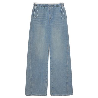 MASANON孕妇复古牛仔裤秋冬款