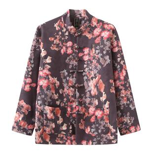 碧海潮生新款【花魁】原创中国风国潮复古唐装外套