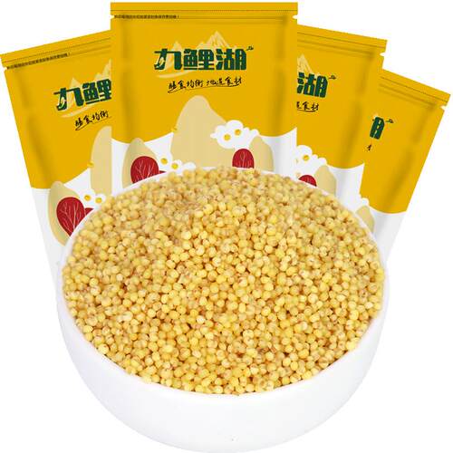 九鲤湖 黄小米 2000g 山西小米五谷杂粮小米粥粟米粮油煲粥小米粥