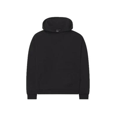 纯色套头宽松连帽卫衣