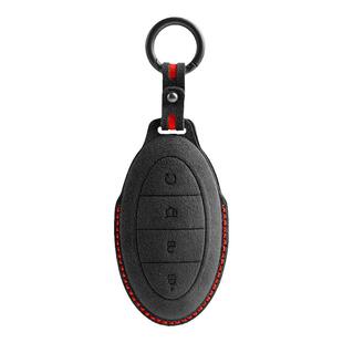 适用比亚迪仰望U8钥匙套Alcantara翻毛皮U97汽车钥匙包扣用品改装