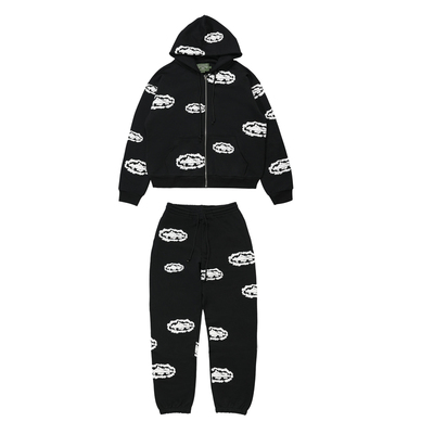 现货CORTEIZ X DENIM TEARS木棉花联名外套套装卫衣帽衫嘻哈美式