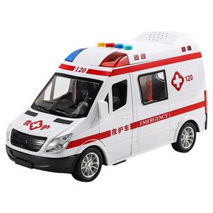 大号儿童救援车玩具小汽车120急救车模型医生玩具宝宝男女婴孩3岁