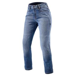 REVIT锐飞特维多利亚2摩托车女骑行裤四季防摔耐磨机车休闲牛仔裤