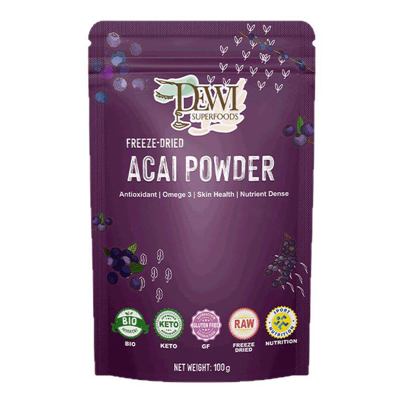 Dewi有机巴西莓冻干粉抗氧化acai