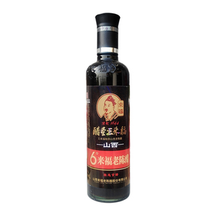 富华山西6度来福老陈醋家用食用醋手工原酿五粮食酿造500ml瓶装年