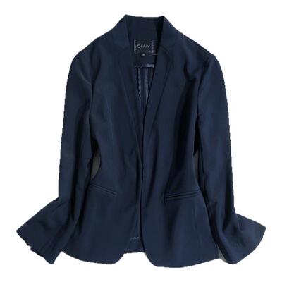 OFFIY高级简约无领通勤职业套装