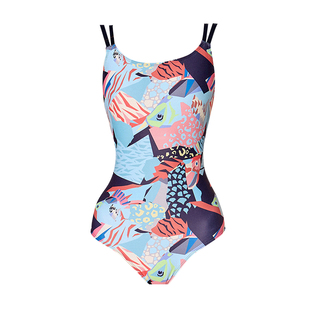 2026新款爆款竞速泳衣女款连体三角高级感绝美带胸垫游泳馆专用