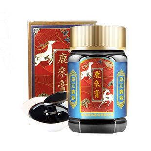 宜露鹿参膏胎膏500g女性鹿茸纯鹿胎粉备孕鹿血梅花鹿膏气血月经膏