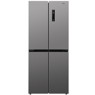 美的华凌426十字四门电冰箱家用风冷超薄嵌入式净味大容量一级