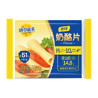 妙可蓝多芝士片爆浆流心浓香醇厚