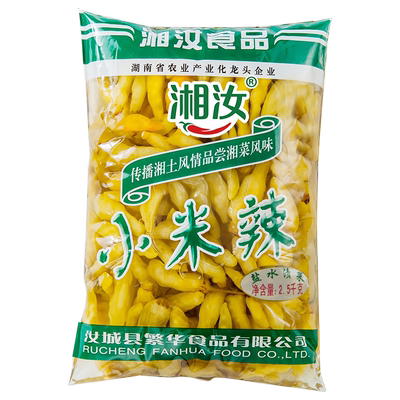 湘汝湖南特产500g小米辣泡椒