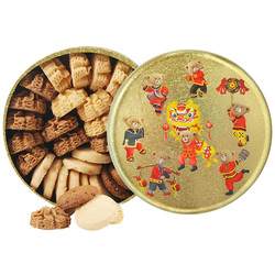 香港珍妮曲奇聪明小熊饼干四味