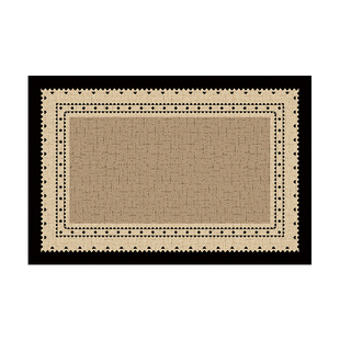 法式入户门垫中古风家用大门进门免洗可擦地垫免打理耐磨耐刮脚垫