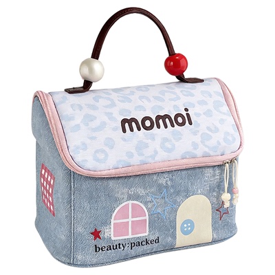 多巴胺房子化妆包女大容量分区