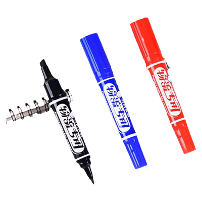 金万年记号笔物流盒装大头笔