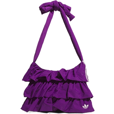 滔搏adidas阿迪达斯三叶草男女RUFFLE BAG S运动休闲单肩包IA8912