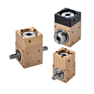 90度直角换向器减速机精密转向器转角器42十字T型伺服减速齿轮箱