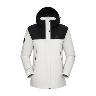 【原石】伯希和户外冲锋衣女保暖摇粒绒三合一内胆防风登山服男