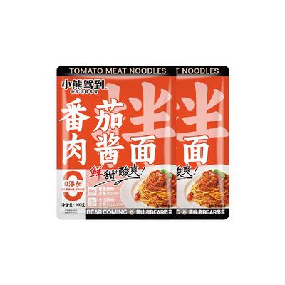 小熊驾到番茄肉酱面160g×2袋