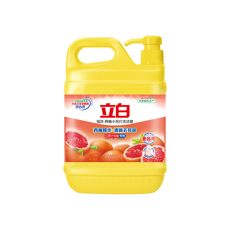 立白强效西柚小苏打洗洁精整箱批