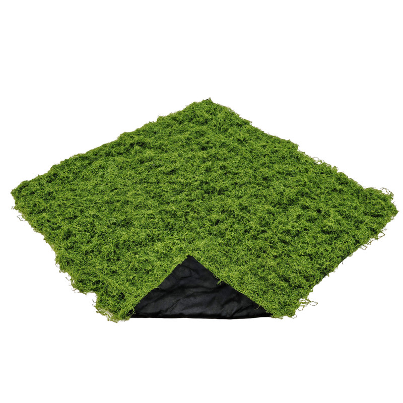 【1平米】毛线仿真草皮方形块状假苔藓青苔展厅景观布置人造草坪