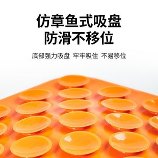 新款 餐食餐垫鱼猫慢仿章吸盘狗硅胶垫垫 宠物舔垫宠物食具式
