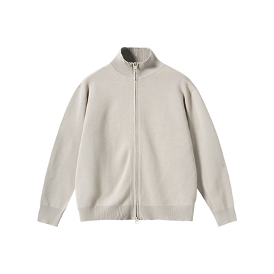 NYHSUGOO/南乙秋冬16针超细针基础半高领开衫毛衣3940男士毛衣