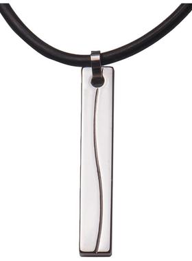 正面S形背面四叶草签梦克拉钨金