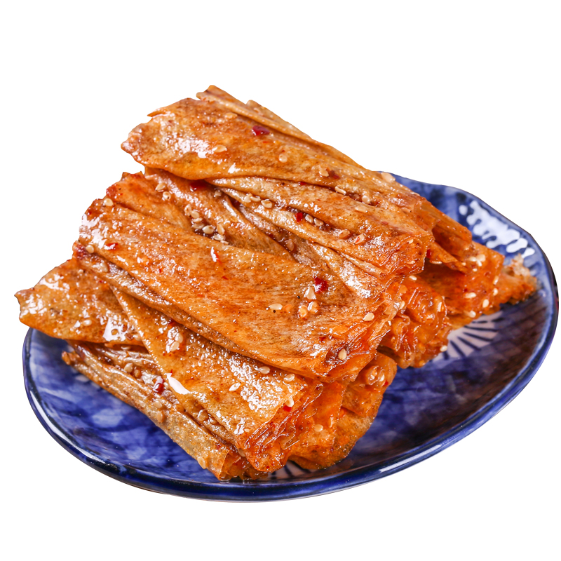 湖南特产网红辣条零食麻辣手撕豆皮
