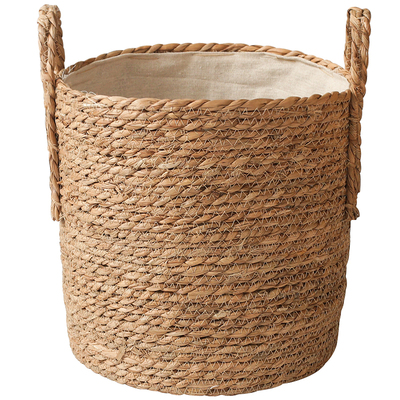 手工编织收纳筐衣服篮子民宿装饰