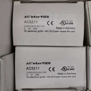 议价IFM易福门模块AC5211  AC5213现货
