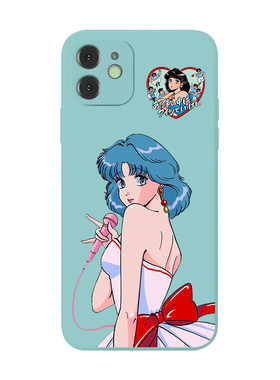 苹果iPhone11硅胶卡通甜甜美少女