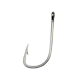 管付白袖鱼钩散装正品有倒刺带圈长柄细条钓鲫鱼钩袖钩红虫饵鱼钩