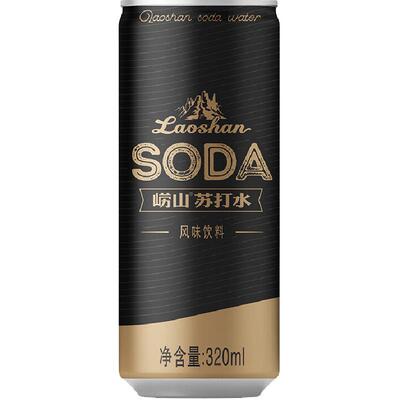 崂山0糖0卡碱性苏打矿泉水